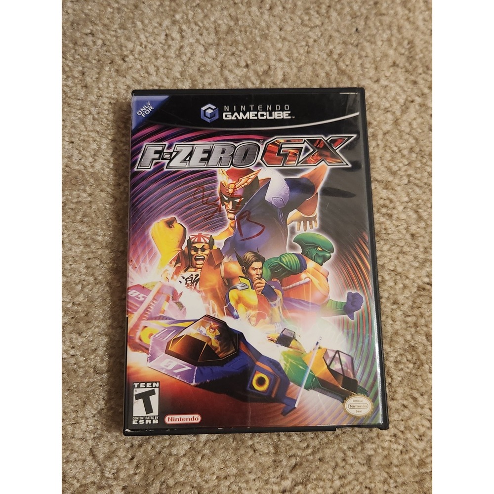 F Zero GX Gamecube Case NO MANUAL OR GAME